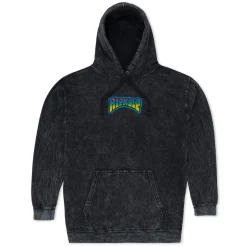 Ripndip Hoodies / Crewnecks<Psychedelic Garden Hoodie (Black Mineral Wash)