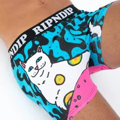 Ripndip Boxers|Womens<Psychedelic Nermal Boxers (Multi)