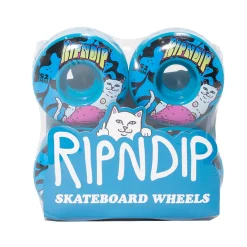 Ripndip Stocking Stuffers|Wheels<Psychedelic Skate Wheels (Blue)