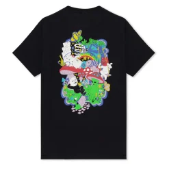 Ripndip Short Sleeve Tees<Rabbit Hole Tee (Black)
