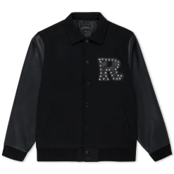 Ripndip Jackets<Rari Varsity Jacket (Black)