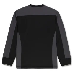 Ripndip Jerseys|Long Sleeve Tees<FC Long Sleeve Soccer Jersey (Black / Charcoal)