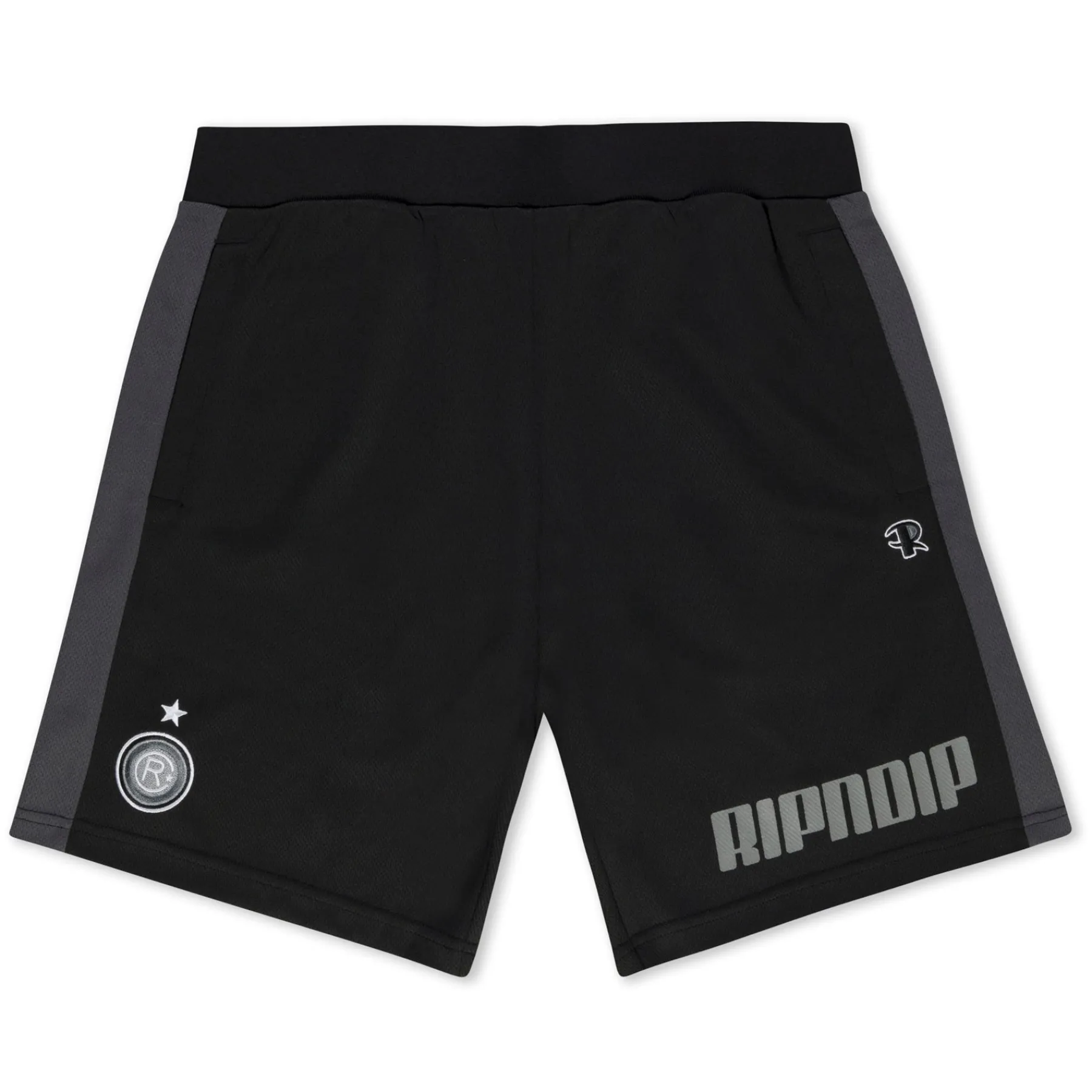 Ripndip Shorts<FC Soccer Shorts (Black / Charcoal)