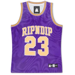 Ripndip Jerseys<LA Basketball Jersey (Purple)