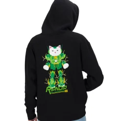 Ripndip Hoodies / Crewnecks<x Naggiven Nermbot Hoodie (Black)