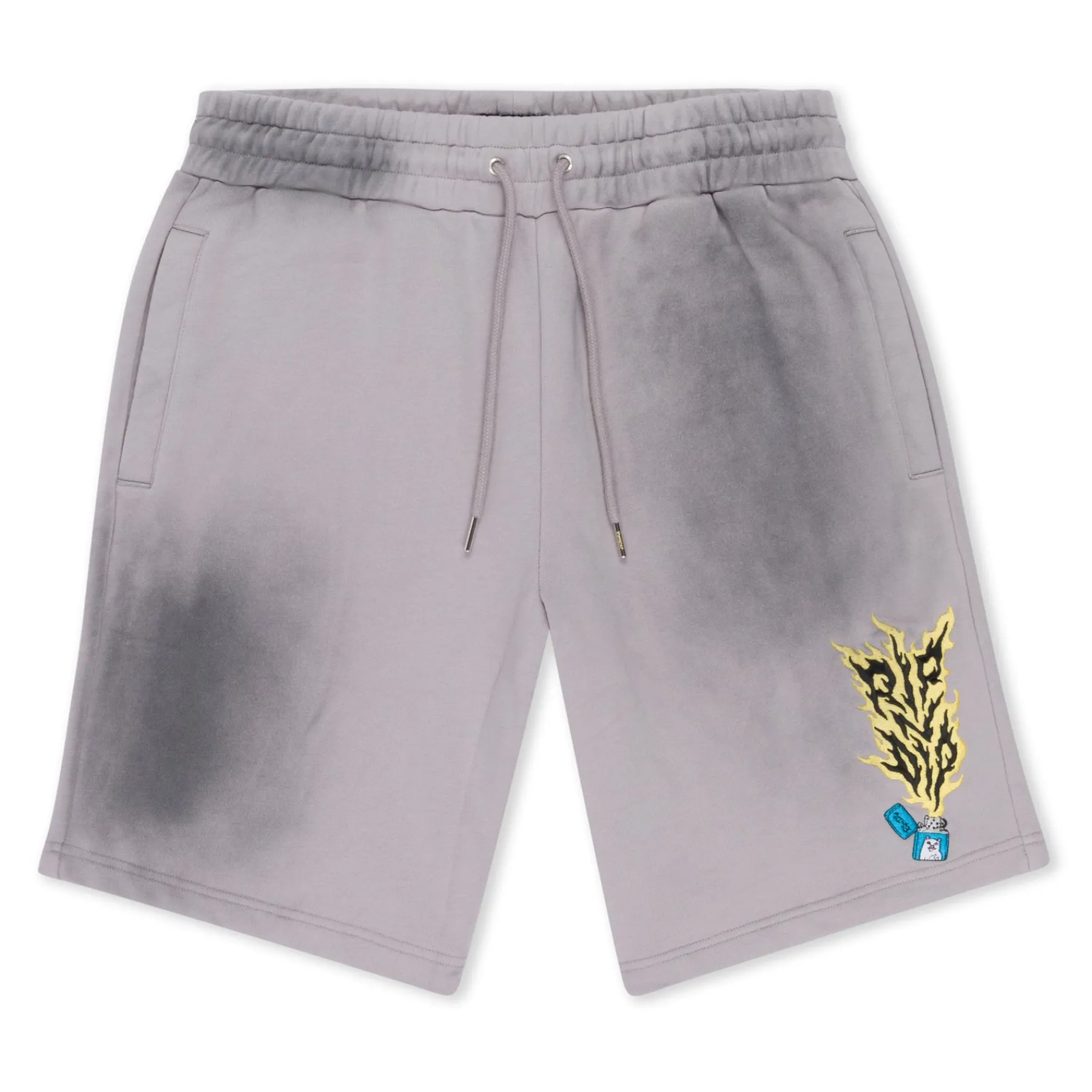 Ripndip Sweats|Shorts<Ripnlit Sweatshorts (Charcoal Faded Dye)