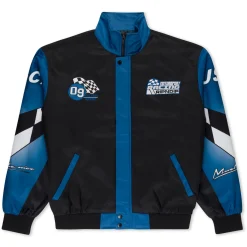 Ripndip Jackets<Ripnrace Jacket (Black/Blue)