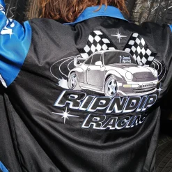 Ripndip Jackets<Ripnrace Jacket (Black/Blue)