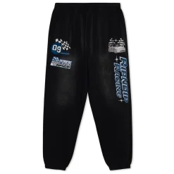 Ripndip Sweats|Pants<Ripnrace Sweatpants (Black Fade Wash)