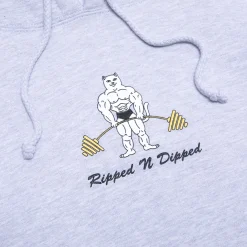 Ripndip Hoodies / Crewnecks<Ripped n Dipped Hoodie (Ash Heather)