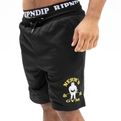 Ripndip Shorts<Ripped n Dipped Mesh Shorts (Black)
