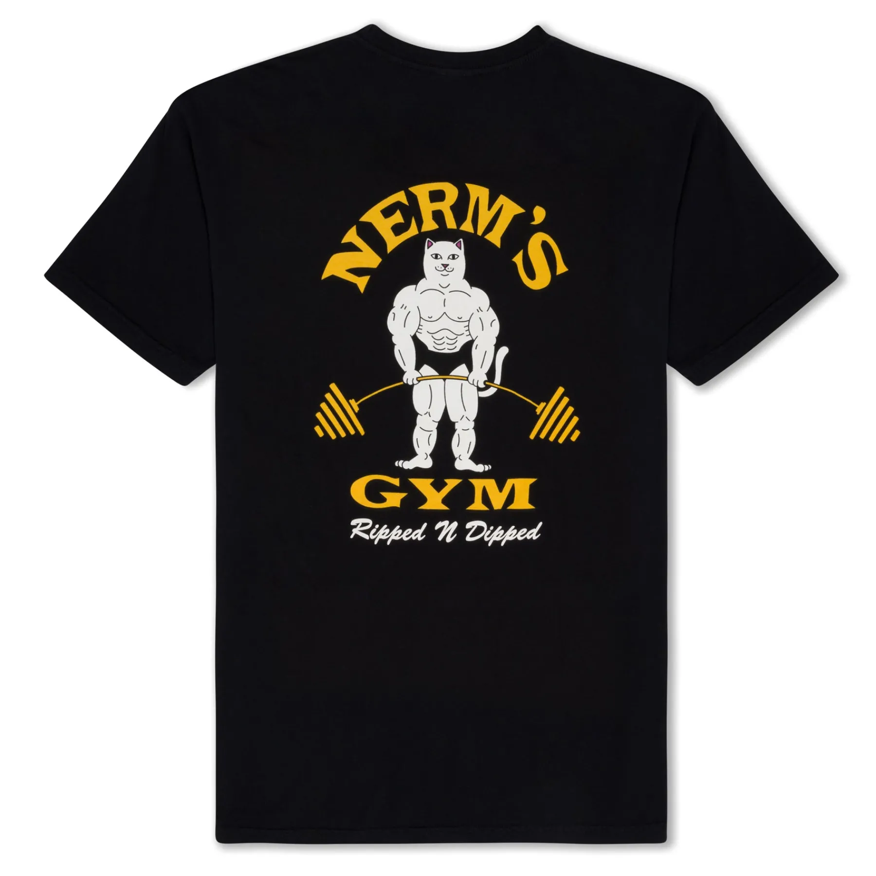 Ripndip Short Sleeve Tees<Ripped n Dipped Tee (Black)