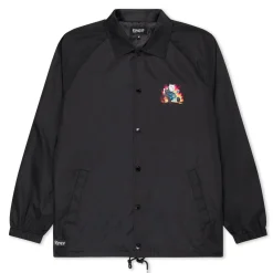 Ripndip Jackets<Risky Business Coaches Jacket (Black)