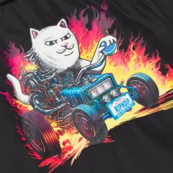 Ripndip Jackets<Risky Business Coaches Jacket (Black)