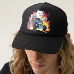 Ripndip Truckers|Stocking Stuffers<Risky Business Trucker Hat (Black)