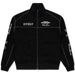 Ripndip Jackets<RND Motorsports Jacket (Black)