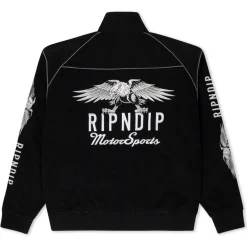 Ripndip Jackets<RND Motorsports Jacket (Black)