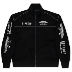 Ripndip Jackets<RND Motorsports Jacket (Black)