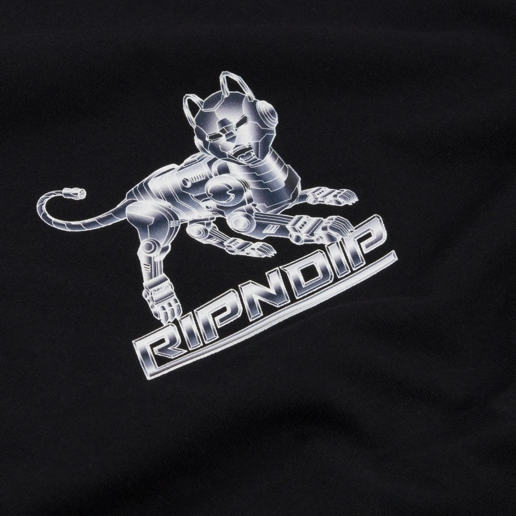 Ripndip Short Sleeve Tees<Robo Nerm Tee (Black)