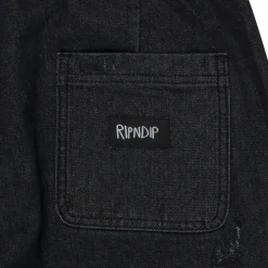 Ripndip Pants<Rockstar Distressed Denim Pants (Black)