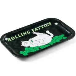Ripndip Stocking Stuffers|Home Goods<Rolling Fatties Rolling Tray (Black)