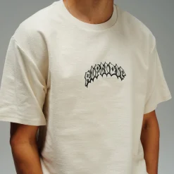 Ripndip Short Sleeve Tees<Rosary Tee (Off White)