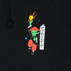 Ripndip Hoodies / Crewnecks|Womens<Ryu Cropped Hoodie (Black)