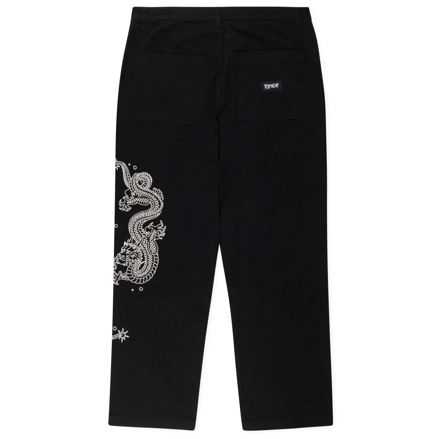 Ripndip Pants<Ryu Wide Leg Pants (Black)