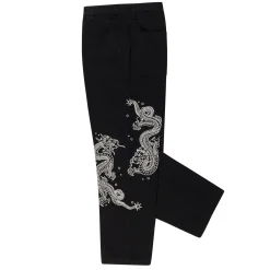 Ripndip Pants<Ryu Wide Leg Pants (Black)