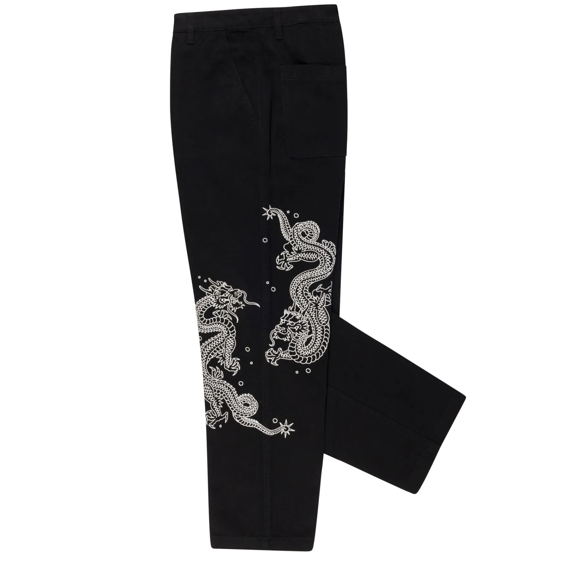 Ripndip Pants<Ryu Wide Leg Pants (Black)