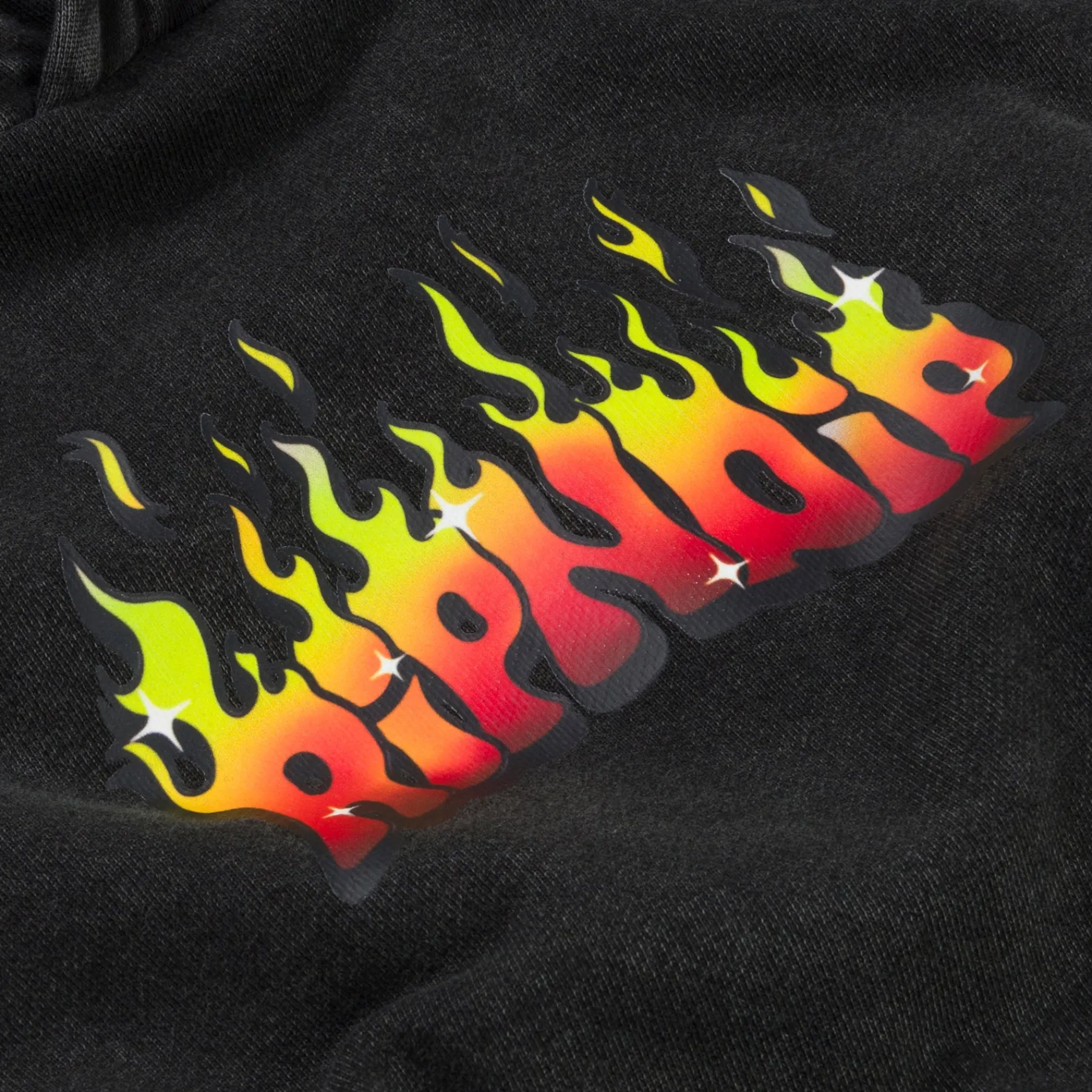 Ripndip Hoodies / Crewnecks|Womens<Scary Cute Cropped Hoodie (Black Wash)