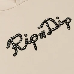 Ripndip Hoodies / Crewnecks<Script Hoodie (Khaki)
