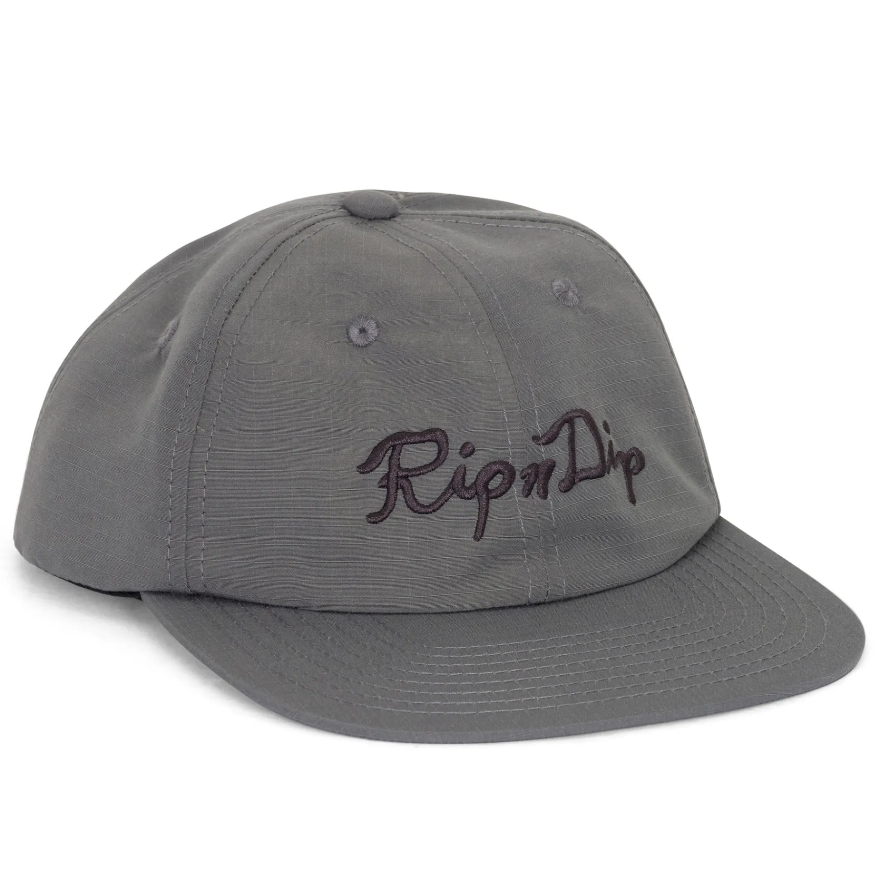 Ripndip Strapbacks / Snapbacks<Script Snapback (Charcoal)