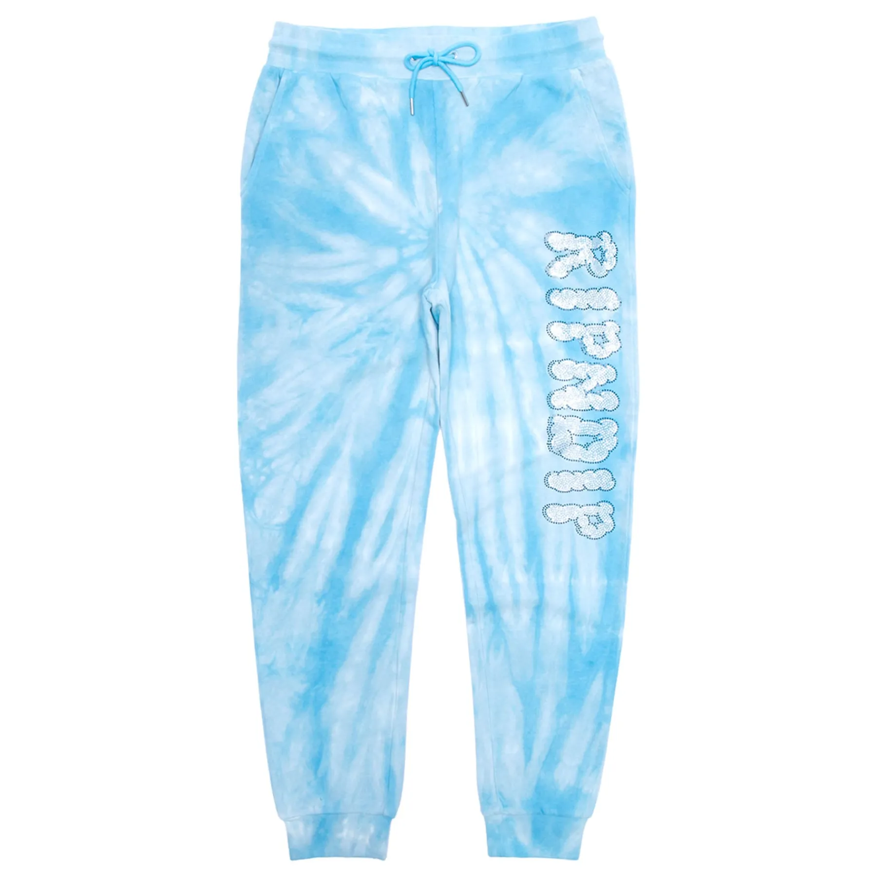 Ripndip Pants|Sweats<Sent From Heaven Sweatpants (Light Blue Spiral Dye)