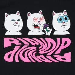 Ripndip Hoodies / Crewnecks|Womens<Shroom Diet Cropped Hoodie (Black)