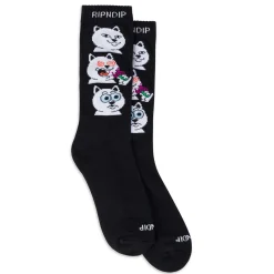 Ripndip Socks<Shroom Diet Socks (Black)