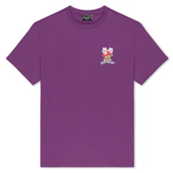 Ripndip Short Sleeve Tees<Shroom House Tee (Plum)