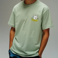 Ripndip Short Sleeve Tees<Shroom Song Tee (Sage)