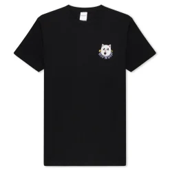 Ripndip Short Sleeve Tees<So Mushroom Tee (Black)