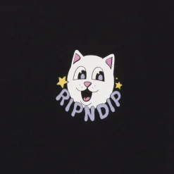 Ripndip Short Sleeve Tees<So Mushroom Tee (Black)