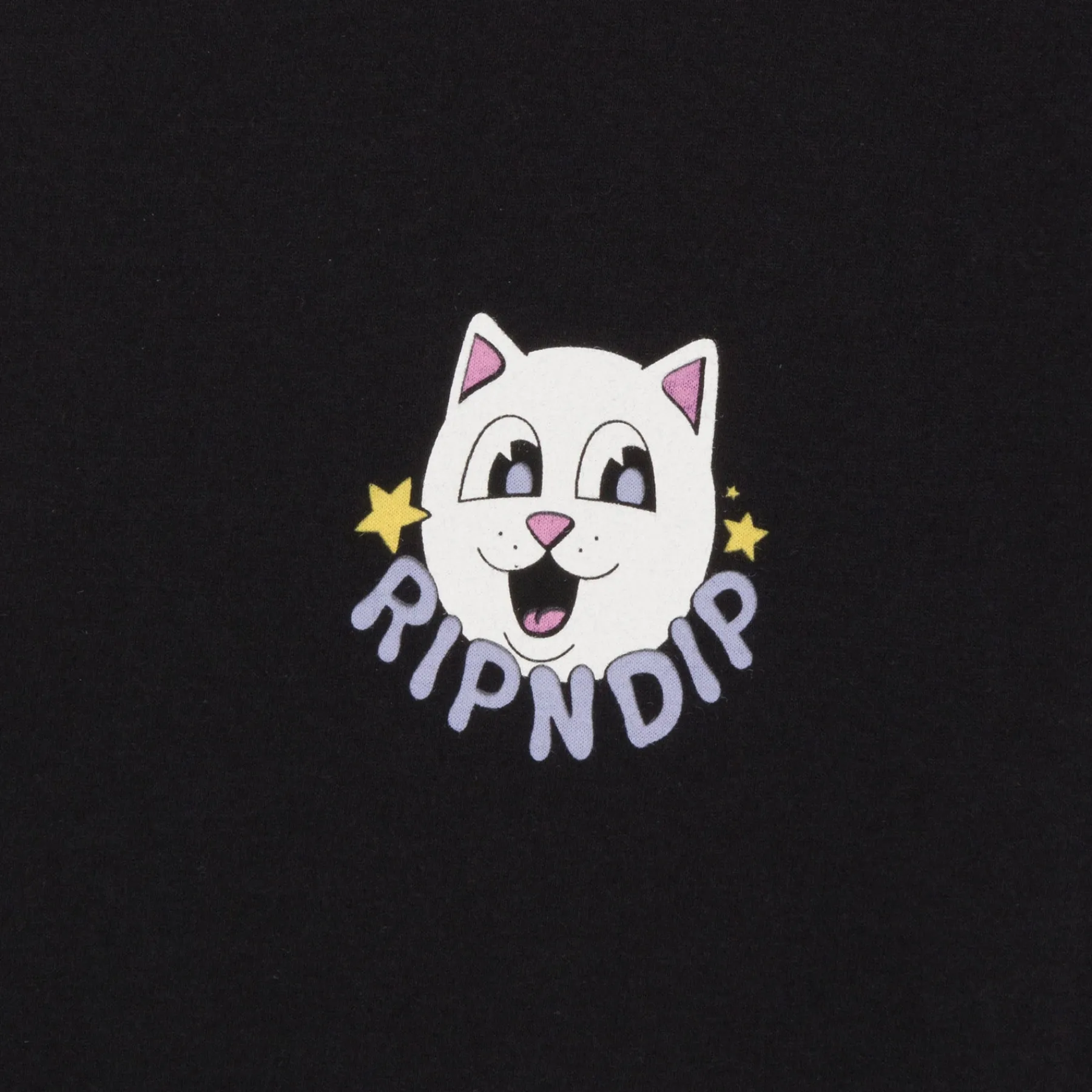 Ripndip Short Sleeve Tees<So Mushroom Tee (Black)