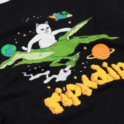 Ripndip Short Sleeve Tees<Space Bird Tee (Black)