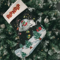 Ripndip Stocking Stuffers|Christmas Items<Space Santa Christmas Stocking (Multi)