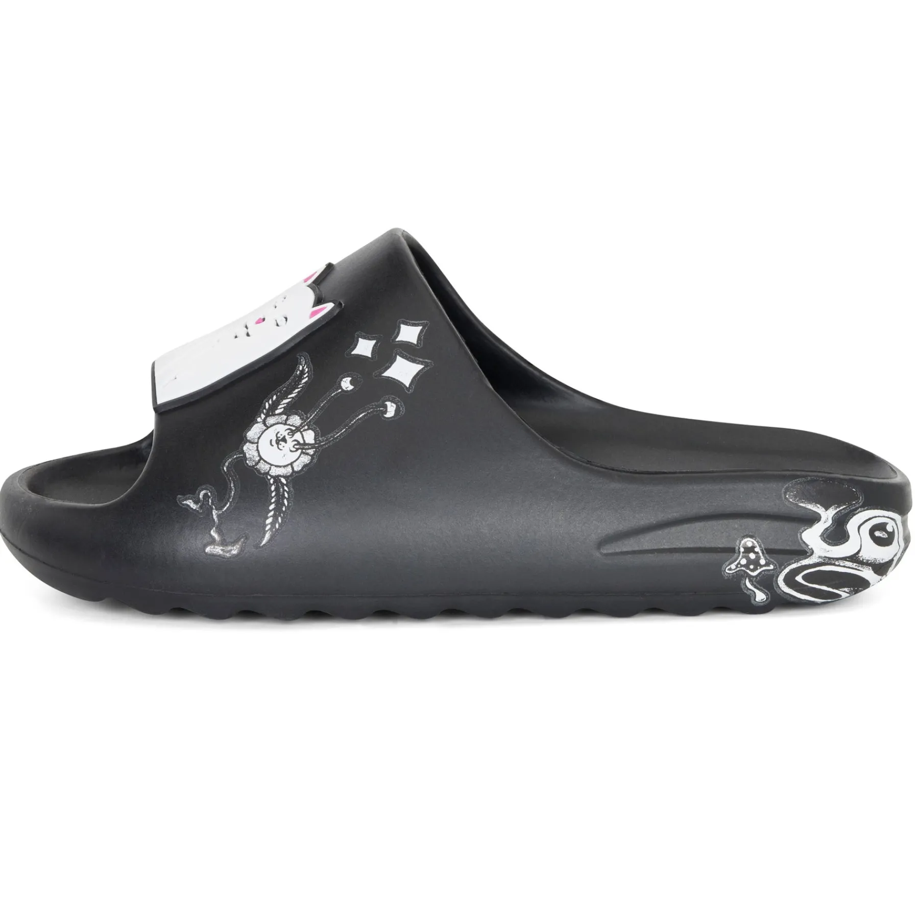 Ripndip Slides / Slippers|Shoes<Space Walk Cloud Slides (Black)