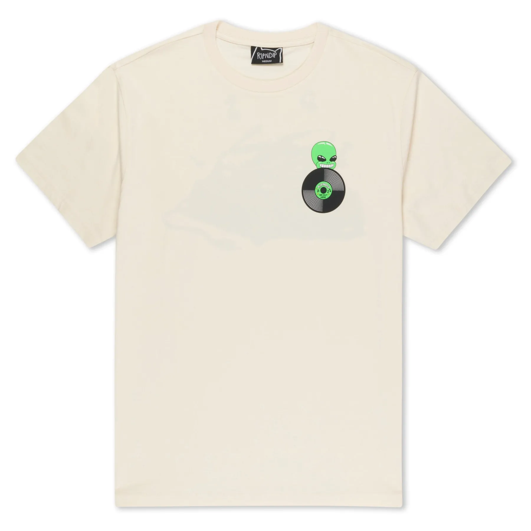 Ripndip Short Sleeve Tees<Spinning Tee (Natural)
