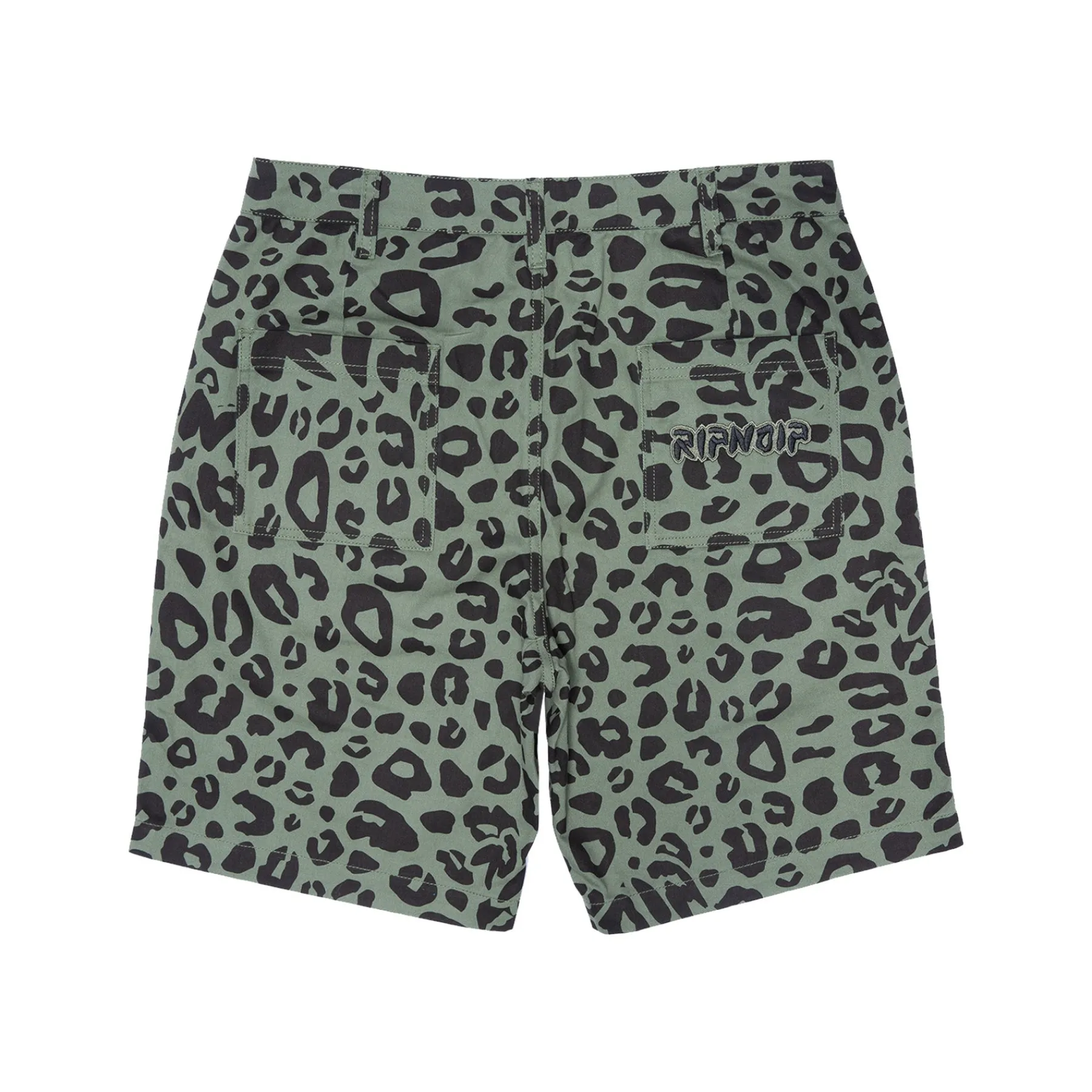 Ripndip Shorts|Stocking Stuffers<Spotted Cotton Twill Shorts (Olive)