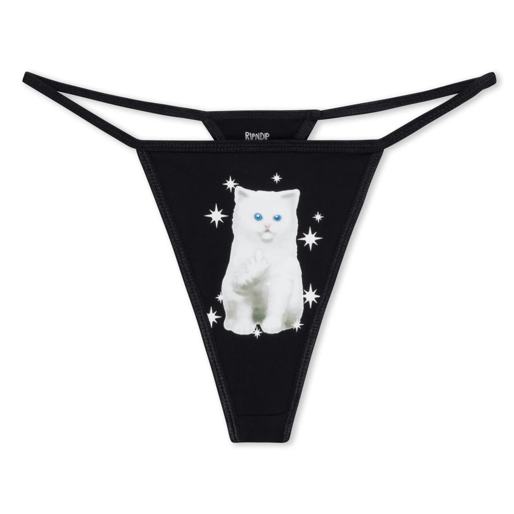 Ripndip Womens|Stocking Stuffers<Sprinkles Thong (Black)
