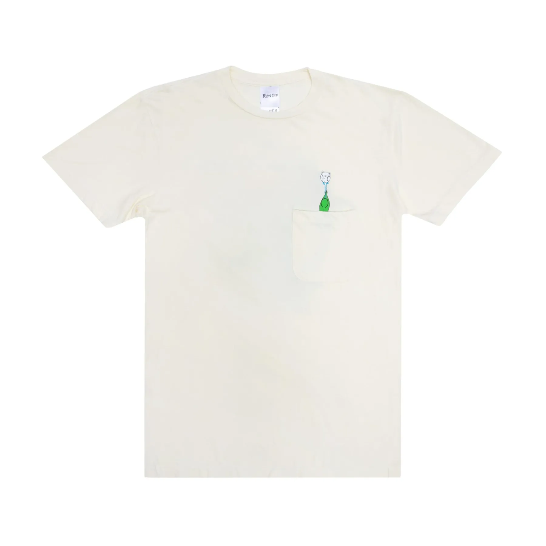 Ripndip Short Sleeve Tees<St Pocket Tee (Natural)