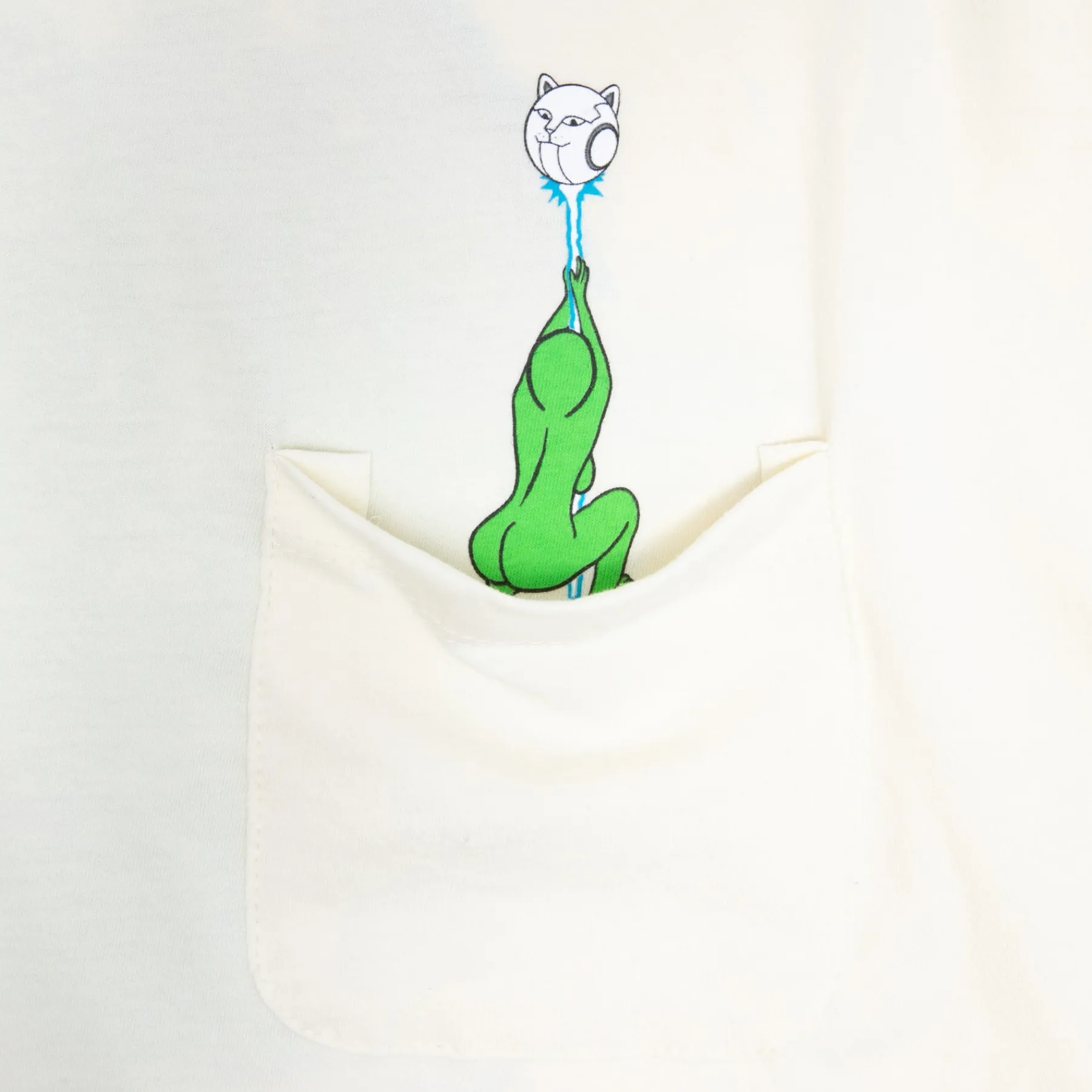 Ripndip Short Sleeve Tees<St Pocket Tee (Natural)