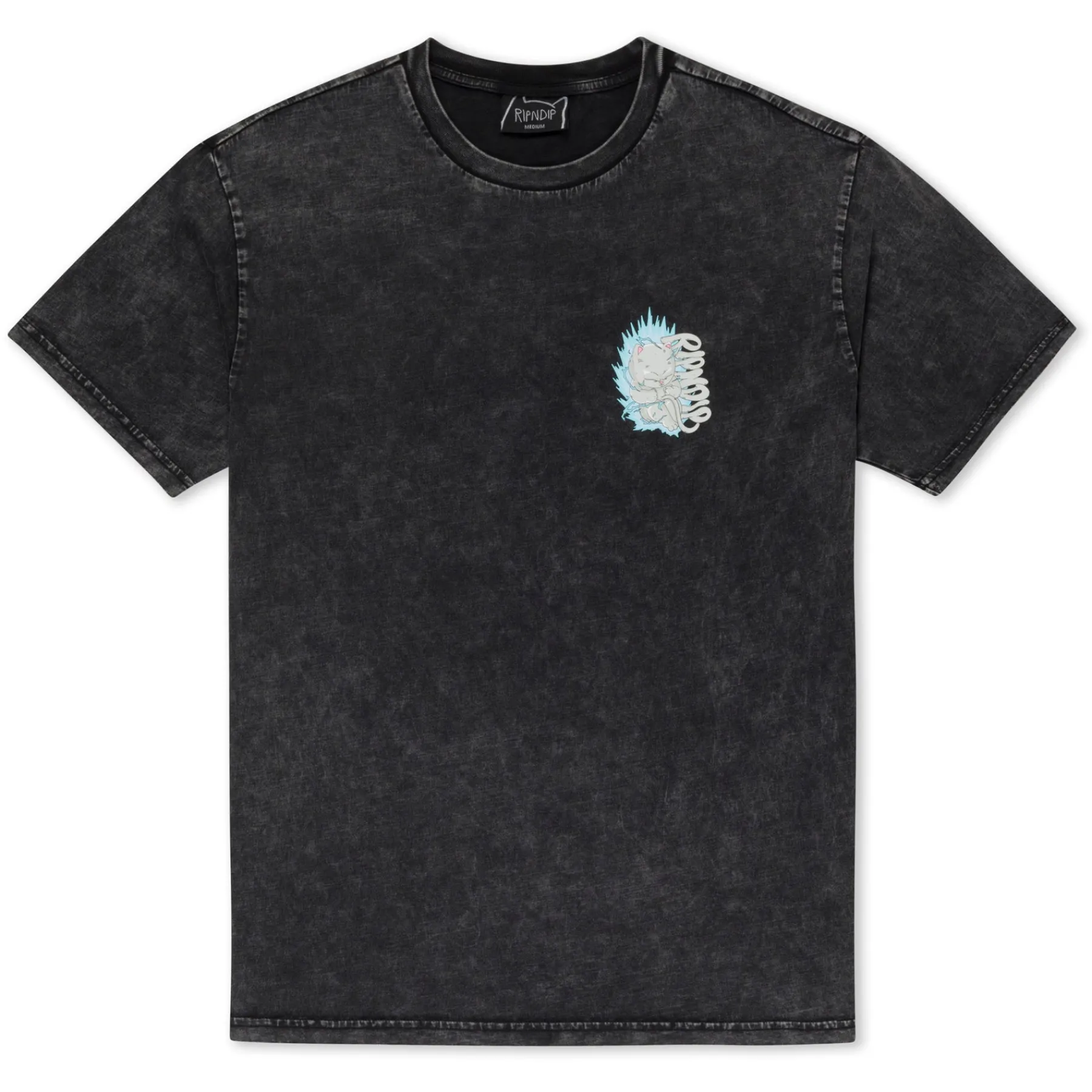 Ripndip Womens|Womens<Strong Nerm Baby Tee (Black Wash)